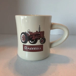 Tazza da pranzo in gres di McCormick Farmall (trattore bianco - rosso) - Foto 1 di 6