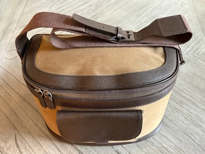 Bolso para cámara o bolso de hombro Dunhill marrón bicolor Foto 1 de 4