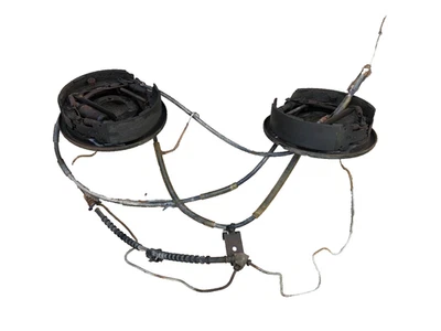 Used Ford 8.8 Ranger OEM Rear drum brakes brake assembly oem brackets complete - Image 1 of 4