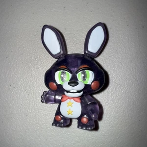 Mystery Minis FNAF Five Nights Pizzeria Simulator BONNIE GLOW GITD 1/24 Figure - Picture 1 of 1