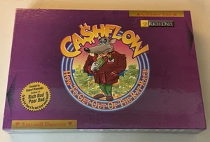 Rich Dad Poor Dad Cashflow Get Out of Rat Race Board Game Kiyosaki - NEW SEALED - Picture 1 of 1