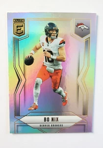 2025 Donruss Elite Football BO NIX Denver Broncos #48 Silver Base Card. - Bild 1 von 2
