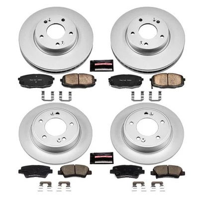 PowerStop CRK6945 Brake Kit For Kia Soul 2014-2016 Front Rear Foto 1 de 4