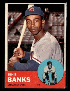1963 Topps #380 Ernie Banks - Picture 1 of 2