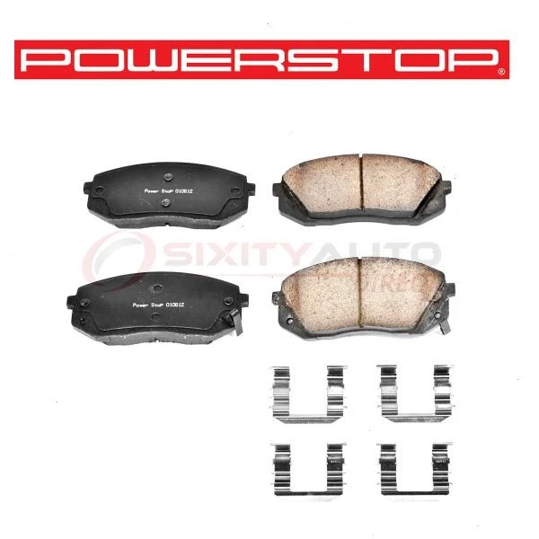 PowerStop Front Disc Brake Pad & Hardware Kit for 2007-2012 Kia Rondo - nv Foto 1 de 4