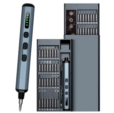 68-in-1 Electric Screwdriver Set | 5 Torque Settings | Magnetic Repair Kit - image 1 of 4