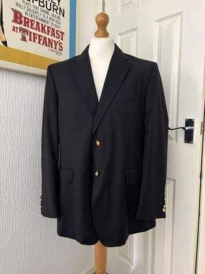 Chaqueta Blazer House Of Bruar Hombre Botones Dorados Talla 46R Campo Caza Foto 1 de 4