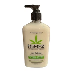 Hempz Age Defying pflanzliche Körperfeuchtigkeitscreme - Peptide + Koffein - 17 Unzen versiegelt - Bild 1 von 2