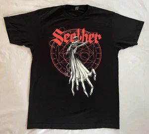 Seether T Shirt Poison The Parish World Tour Concert Band Short Sleeve L - Picture 1 of 19