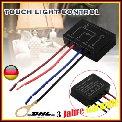 220V Touch Light Schalter Tischlampe Dimmer Control Module Sensor - Bild 1 von 4
