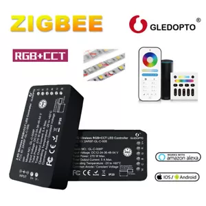GLEDOPTO ZigBee 3.0 LED Controller Smart 24V RGB+CCT led Stripe fr Alexa Voice - Bild 1 von 21