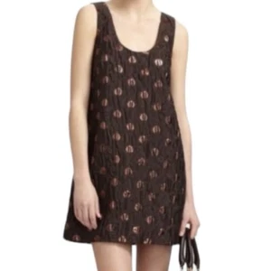 Marc by Marc Jacobs Clara Polka Dot Sleeveless Shift Dress, Size 8 - Picture 1 of 11
