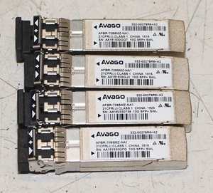 (4)  Avago AFBR-709SMZ-NA1 10GB SFP+ SWL - Picture 1 of 1