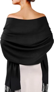 FURTALK Women'S Scarf Pashmina Shawls and Wraps for Evening Dress Wedding Bride - Picture 1 of 12