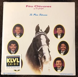 FITO OLIVARES Y SU GRUPO GIL RECORDS CAT# 1202 1988 LA PURA SABROSURA NEW SEALED - Picture 1 of 3