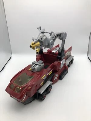 Power Rangers Operation Overdrive Mission Response Vehicle Red Bandai 2007 Works - Image 1 of 4