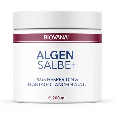 Biovana Algensalbe | zur Pflege von geschwollenen und müden Beinen | 200 ml