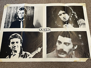 QUEEN, The Game Poster  (MEGA RARE OFFICIAL USA) Freddie Mercury, May, Taylor.