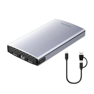 M.2 NVME Solid Disks Box Enclosure For 2 Disks Aluminum Alloy USB3.2 20Gbps - Afbeelding 1 van 8