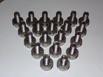 LOT DE 20 VIS BTR INOX TÊTE CYLINDRIQUE 6 PANS CREUX A4-70 - Photo 1/4