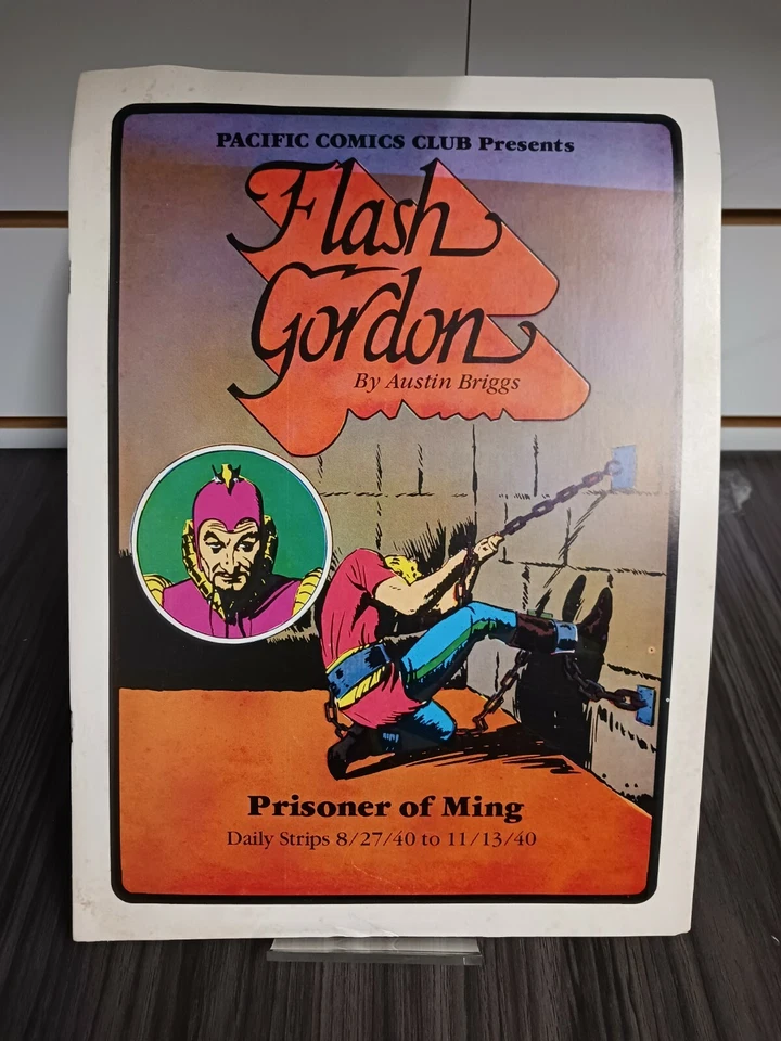 LOTE DE 4 PÁGINAS DIARIAS FLASH GORDON DEL CLUB DE CÓMICS DEL PACÍFICO GRAN TAMAÑO TPB AÑOS 1940-41 Foto 1 de 4