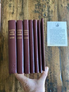 McGuffey's Eclectic Readers Revised Edition 7 Book Set Primer - 6th - Facsimile - Foto 1 di 13