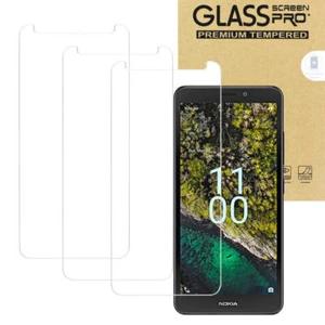 3PACK Nokia C100 C110 C200 C300 Tempered Glass Screen Protector - Picture 1 of 5