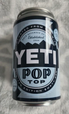 YETI Pop Top Stash Can with Stickers Inside New See Pictures - Image 1 of 4