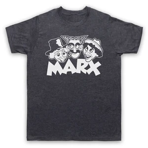MARX ICONIC COMEDIANS BROTHERS HARPO GROUCHO CHICO COMEDY ADULTS T-SHIRT - Picture 1 of 22