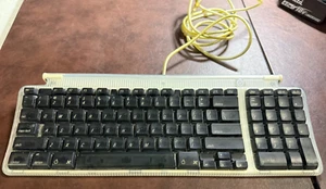Apple USB Keyboard Graphite iMac iBook Power Mac G3 G4 G5 M2452 1999-WORKING - Picture 1 of 4