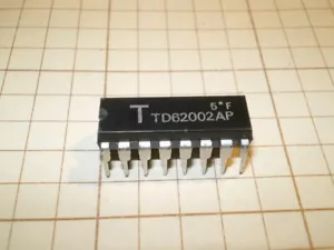TD62002AP 7CH DARLINGTON SINK DRIVER16-PDIP - Foto 1 di 1