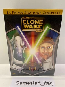 STAR WARS THE CLONE WARS LA PRIMA STAGIONE COMPLETA - DVD NUOVO SIGILLATO - Picture 1 of 9