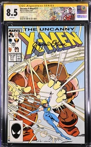 UNCANNY X-MEN #217 - 5/87 - CGC SIGNATURE SERIES - SIGNED GLYNIS OLIVER CGC 8.5 - Picture 1 of 2