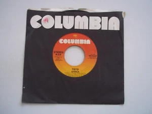 TOTO - Africa / Good For You - 45 RPM 7" Record 1982 COLUMBIA - Foto 1 di 6