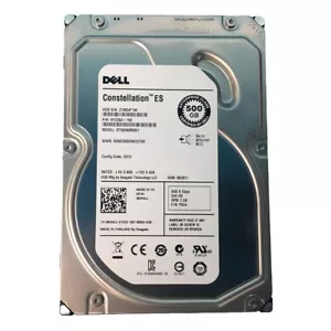 Dell 6VNCJ 500GB NL SAS 7.2K 6GBPS 3.5 Drive ST500NM0001 9YZ262-150 - Picture 1 of 2