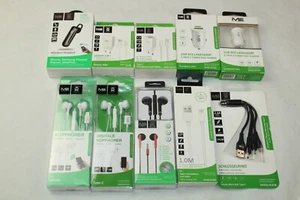 10 Teile Wireless Headset Ladeadapter Kopfhörer Schlüsselring HANDYSHOP NEUWARE - Photo 1/8