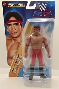 WWE Main Event 152 Ricky The Dragon Steamboat Wrestlemania Figura Base NON COME NUOVO - Foto 1 di 17