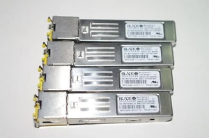 Lot of 4 BLADE BN-CKM-S-T 1000BASE-T GIGABIT ETHERNET COPPER SFP TRANSCEIVERS - Picture 1 of 2