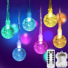 Battery Operated LED Fairy String Lights Lamp Christmas Party Wedding Home Decor