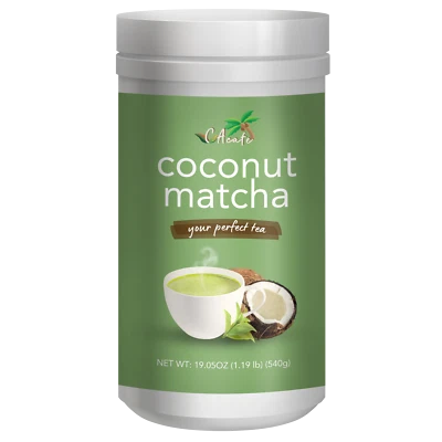 Кокосовый матча сливочный и сладкий японский здоровый напиток CAcafe  - Изображение 1 из 4
