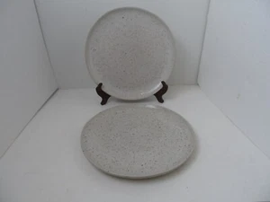 "2 platos de cena moteados de arenisca salvaje 10,75"" portugal" - Imagen 1 de 5