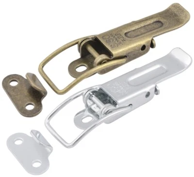 Toggle Case Catch Boxes Chest Trunk Tool Box Suitcase Closure Clasp Latch x 2pcs - Image 1 of 2