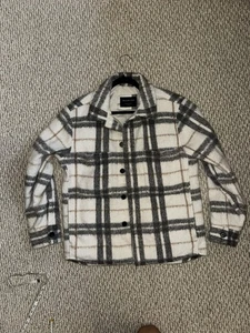 Abercrombie & Fitch Oversized Plaid Jacket Small Excellent Condition - Picture 1 of 4