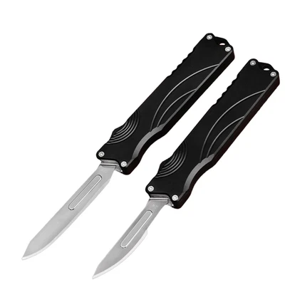 Mini-Universalmesser mit Klinge aus Aluminiumlegierung, EDC-Werkzeug - Bild 1 von 4