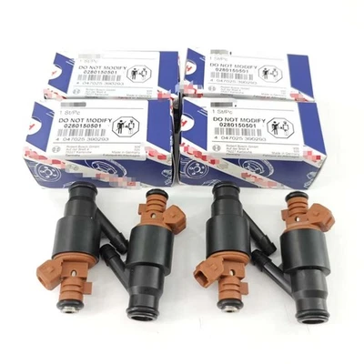 4X For Bosch Fuel Injectors 0280150501 Fit 1994-1999 BMW 318i 318ti 318is Z3 l4  Foto 1 de 4