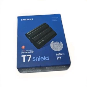 Samsung T7 Shield SSD 2TB External Storage (MU-PE2T0S/AM), Black - Afbeelding 1 van 4