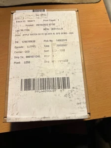 Apple Watch Series 8 (GPS) 41MM Silver Aluminum Case White Sport Band Demo READ - Picture 1 of 11
