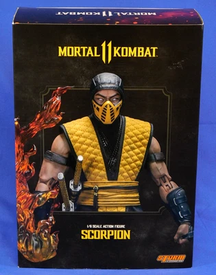 ФИГУРКА СКОРПИОНА MORTAL KOMBAT МАСШТАБ 1:6 ШТОРМ КОЛЛЕКЦИОННЫЕ ПРЕДМЕТЫ ЗАПЕЧАТАННАЯ - Изображение 1 из 4