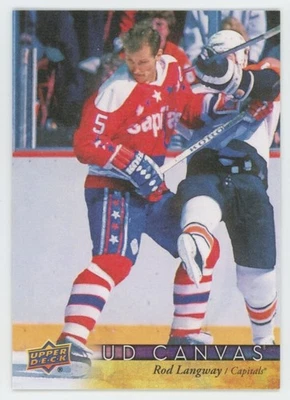 2017-18 UPPER DECK Rod Langway CANVAS RETIRED C252 - Image 1 of 2