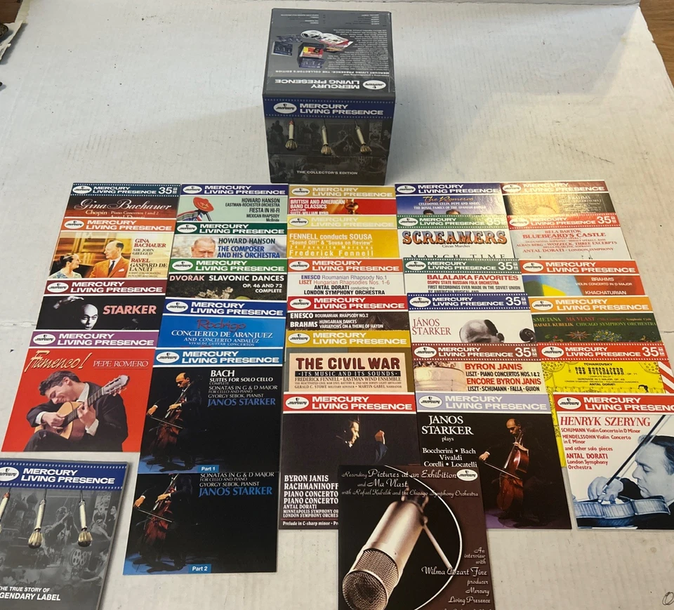 MERCURY LIVING PRESENCE Collector's Edition Decca CD Box Set (missing Discs) - Image 1 of 4